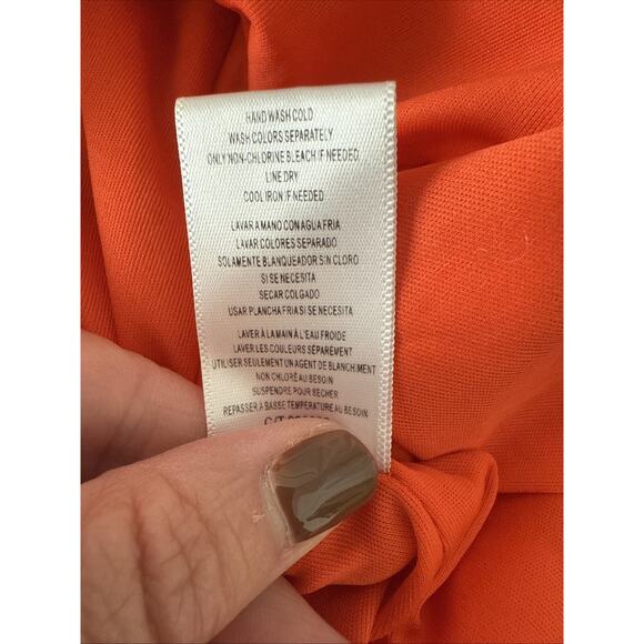 Taylor Women’s XS Boho Sheer Tiered Ruffle Floral Smocked High Neck Mini Dress - Picture 7 of 9